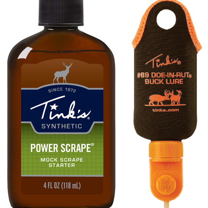 Tinks Dial-A-Dripper Power Scrape Combo Deer Attractant Mock Scrape Starter Scent